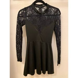 For Love & Lemons Tarot Dress in Black